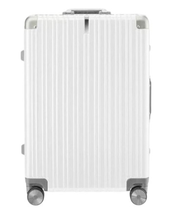  Чемодан 90 Points пластик 66 см, 26" 76л белый