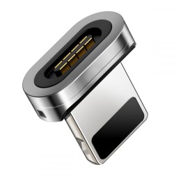 Магнитный адаптер Baseus Zinc Magnetic Interface на Lightning (CALXC-E) черный