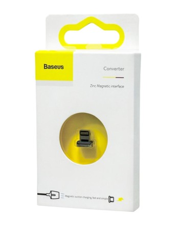  Магнитный адаптер Baseus Zinc Magnetic Interface на Lightning (CALXC-E) черный
