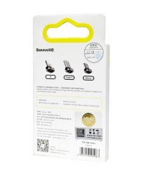 Магнитный адаптер Baseus Zinc Magnetic Interface на Lightning (CALXC-E) черный