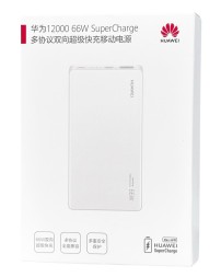 Powerbank Huawei P0001 12000mAh 1USB/1C 6A 66W белый