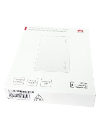  Powerbank Huawei P0001 12000mAh 1USB/1C 6A 66W белый