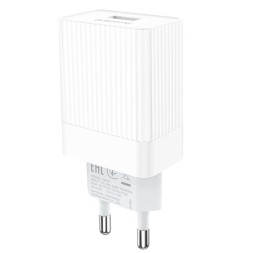 Сетевое зар. устр. Borofone BA47A 1USB QC3.0 18W белое