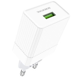 Сетевое зар. устр. Borofone BA47A 1USB QC3.0 18W белое