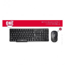 Беспроводной комплект клавиатура+мышь Smartbuy ONE 236374AG черный (SBC-236374AG-K)