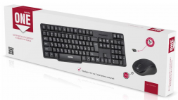 Беспроводной комплект клавиатура+мышь Smartbuy ONE черный (SBC-236374AG-K)