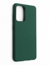 Накладка для Samsung Galaxy A52 Silicone cover зеленая
