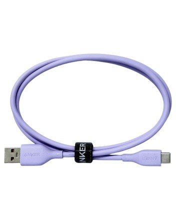  Usb Кабель-зарядка Type-C Anker (A80016Q1) 6A 1м фиолетовый
