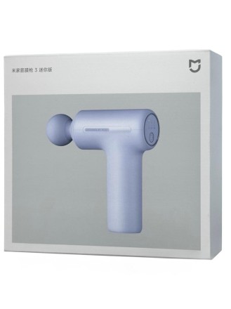  Массажный пистолет Mijia Smart Fascia Gun 3 Mini (MJJMQ07YM) голубой