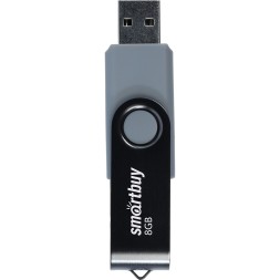 USB флеш накопитель Smartbuy 8GB Twist (SB008GB2TWK) черный