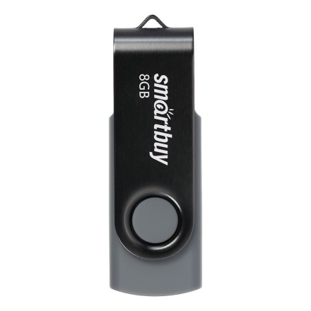  USB флеш накопитель Smartbuy 8GB Twist (SB008GB2TWK) черный