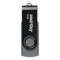 USB флеш накопитель Smartbuy 8GB Twist (SB008GB2TWK) черный