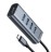  HUB Adapter Baseus Type-C 4 USB3.0/HDMI 4K (CAHUB-N0G) серый
