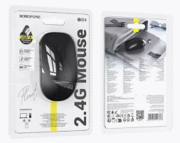 Мышь беспроводная Borofone BG14 черная