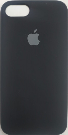 Чехол-накладка  i-Phone SE/5 Silicone icase  №18 чёрный