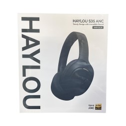 Стереонаушники Bluetooth полноразмерные Haylou S35 ANC синие
