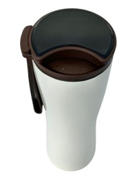 Термокружка Kiss Kiss Fish MOKA Light Smart Insulation Cup (0.43л) белый