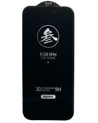 Защитное стекло для i-Phone 15 Pro 6.1&quot; Remax GL-27 3D Антишпион черное