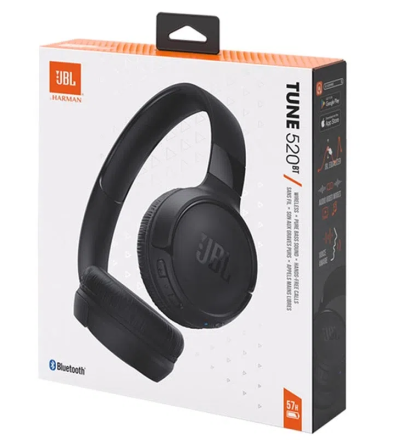 Стереонаушники Bluetooth Полноразмерные JBL T520BT BT5.3/450mAh/40ч черные