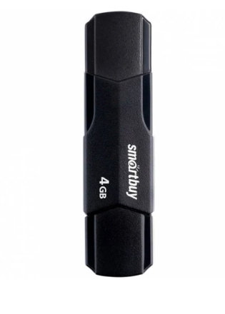  USB флеш накопитель Smartbuy 4GB Clue Black (SB4GBCLU-K)