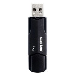 USB флеш накопитель Smartbuy 4GB Clue Black (SB4GBCLU-K)