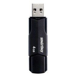 USB флеш накопитель Smartbuy 4GB Clue Black (SB4GBCLU-K)
