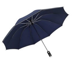Зонт Zuodu Automatic Umbrella LED синий
