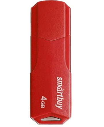  USB флеш накопитель SmartBuy 4GB Clue Red (SB4GBCLU-R)