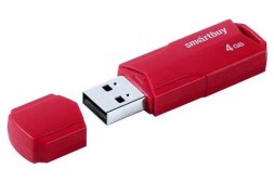 USB флеш накопитель SmartBuy 4GB Clue Red (SB4GBCLU-R)