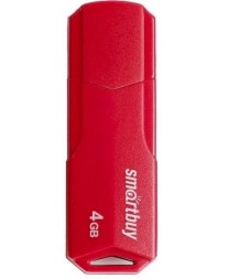 USB флеш накопитель SmartBuy 4GB Clue Red (SB4GBCLU-R)