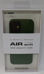 Накладка для i-Phone 12 mini 5.4&quot; K-Doo Air Skin силикон зеленая
