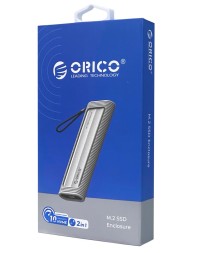 Внешний корпус для SSD M2 NVMe Orico AXM2-G2-V1 10Gbps USB-C серый