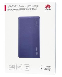 Powerbank Huawei P0001 12000mAh 1USB/1C 6A 66W синий