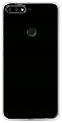 Накладка для Huawei Nova 2 lite силикон матовый чёрный