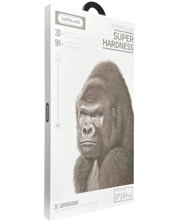  Защитное стекло для i-Phone 16 Pro 6.3&quot; Supglass XC-11 3D чёрное