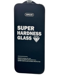 Защитное стекло для i-Phone 16 Pro 6.3&quot; Supglass XC-11 3D чёрное