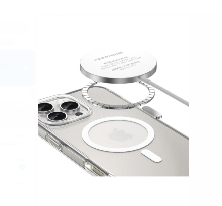  Накладка для i-Phone 16 Keephone Non-Yellowing MagSnap прозрачный