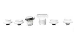 Насадка-фильтр на кухонный смеситель Mijia Faucet Water Purifier 2 MJLTJSQDB01 белая