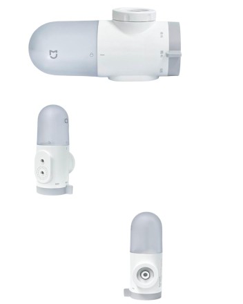  Насадка-фильтр на кухонный смеситель Mijia Faucet Water Purifier 2 MJLTJSQDB01 белая