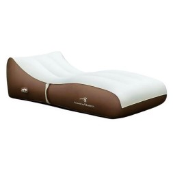 Надувной матрас Xiaomi YIXIU PS1 (автонадув, с клапаном) 185*80 бежевый