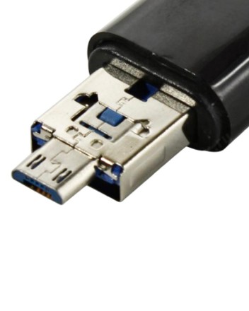 Картридер-конвертер USB 2.0 универсальный USB/OTG/MicroSD/Type C/Micro USB SBR-801-S/100
