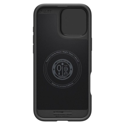  Накладка для i-Phone 16 Pro Max 6.9 Spigen Optik Armor MagSafe (ACS08015) черный