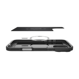 Накладка для i-Phone 16 Pro Max 6.9 Spigen Optik Armor MagSafe (ACS08015) черный