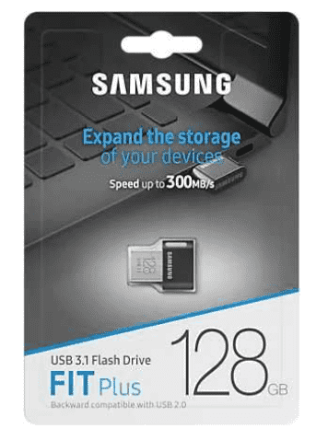  3.1 USB флэш накопитель Samsung 128GB Fit Plus черный