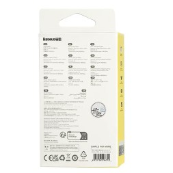 Usb Кабель-зарядка Lightning Baseus Cafule 3м (CALKLF-R91) черно-красный
