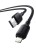  Usb Кабель-зарядка Lightning Baseus Silky Series 2.4A 1м (P10377702113-00) черный