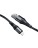  Usb Кабель-зарядка Lightning Hoco X50 Excellent 2.4A 1м в тканевой оплётке чёрный