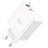  Сетевое зар. устр. Hoco C113A 1USB/1C 65W белое