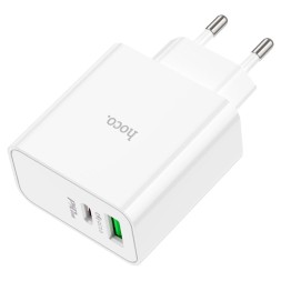 Сетевое зар. устр. Hoco C113A 1USB/1C 65W белое