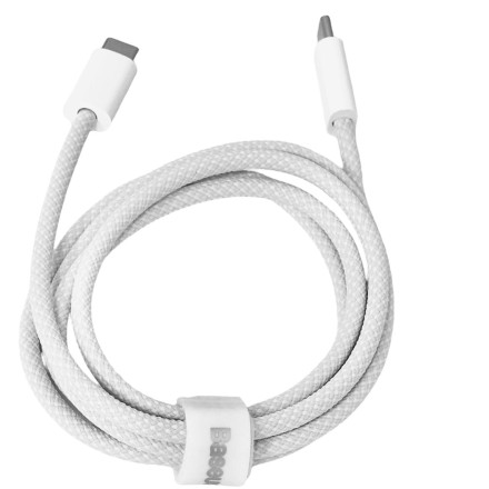  Кабель-зарядка Type-C на Type-C Baseus Dynamic series 100W 1м (CALD000202) белый